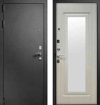 Дверь металлическая Царское зеркало муар Белый ясень 2050*960 Левое открывание vrd-30010 Verda Москва