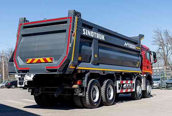 Самосвал Howo T5G 8x4 ZZ3317V386GE1 7.1x2.3x1.5+0.3 24-29 м3 наклон Краснодар