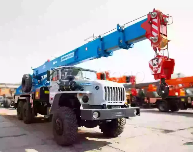 Автокран 16 т Клинцы КС-35719-3-02 на шасси Урал-4320 или 4320 NEXT Самара - изображение 1