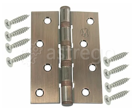 Петля накладная Кунгур ПН5-100 античная медь Красноярск - изображение 1