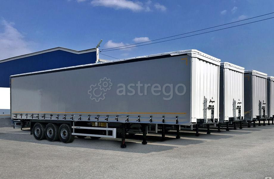 Полуприцеп шторный CTTM Cargoline, 35 т Ставрополь - изображение 1