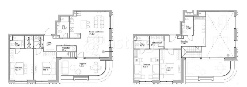 4-комн. квартира, 139.7 м2, 32/39 эт. Москва - изображение 7