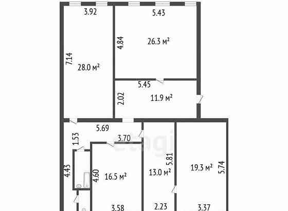 Комната, 28 м2, 4/5 эт. Санкт-Петербург