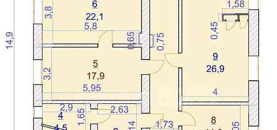 Свободного назначения, 30 м2 Наро-Фоминск