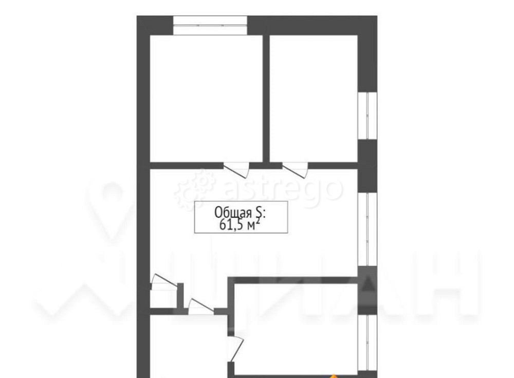 3-комн. квартира, 62.4 м2, 4/5 эт. Стерлитамак - изображение 7
