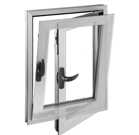 Окно алюминиевое поворотно-откидное Челябинск