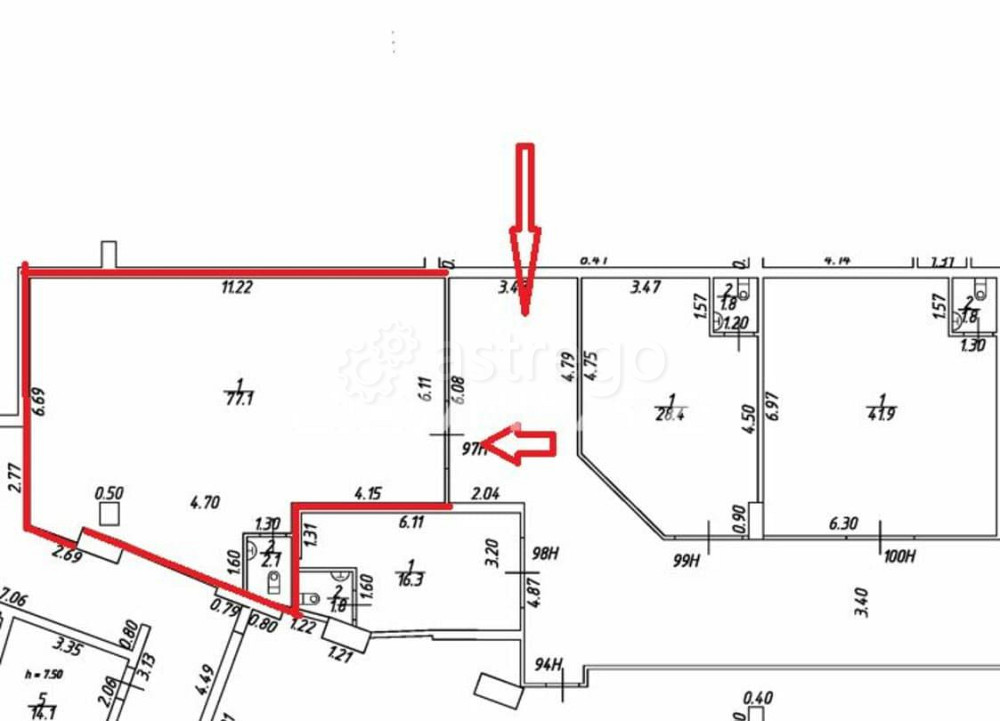 Торговое помещение, 79.2 м2 Санкт-Петербург - изображение 4