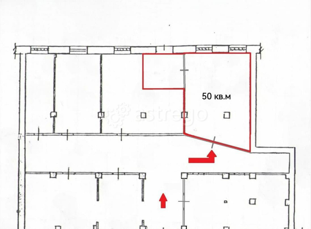 Свободного назначения, 50 м2 Электросталь - изображение 6