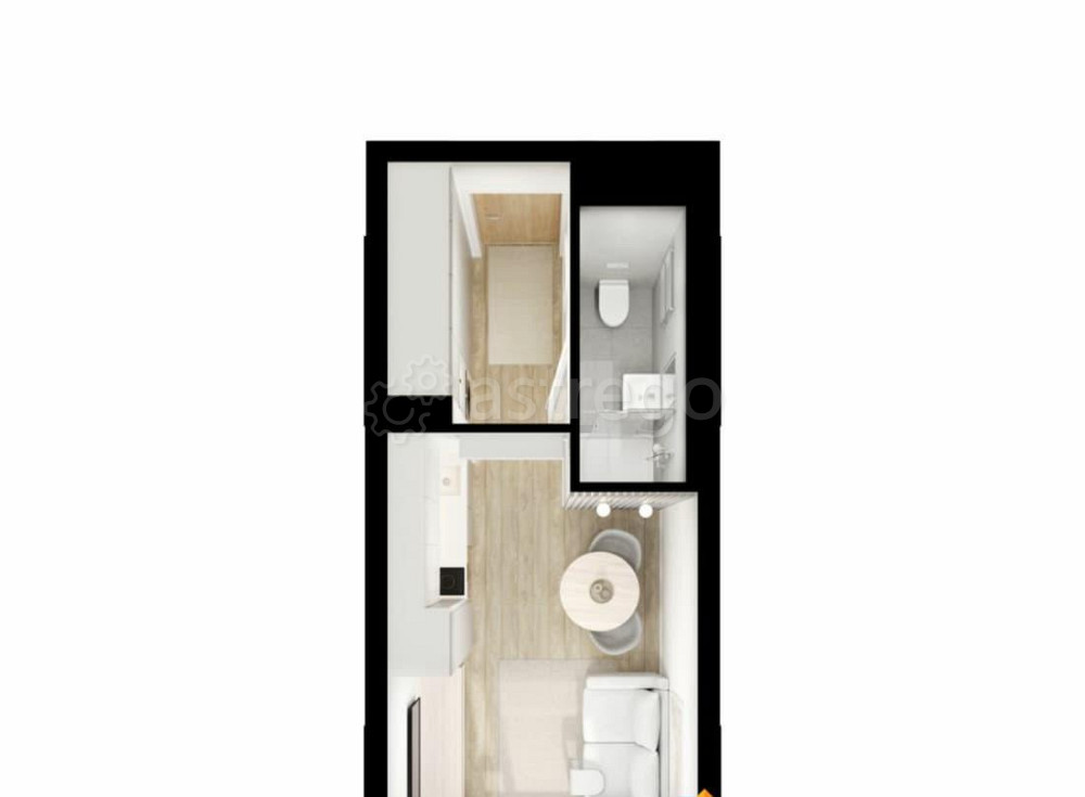 Студия, 19.4 м2, 5/24 эт. Москва - изображение 6