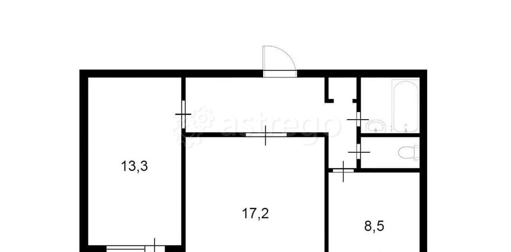 2-комн. квартира, 54 м2, 9/12 эт. Москва - изображение 7