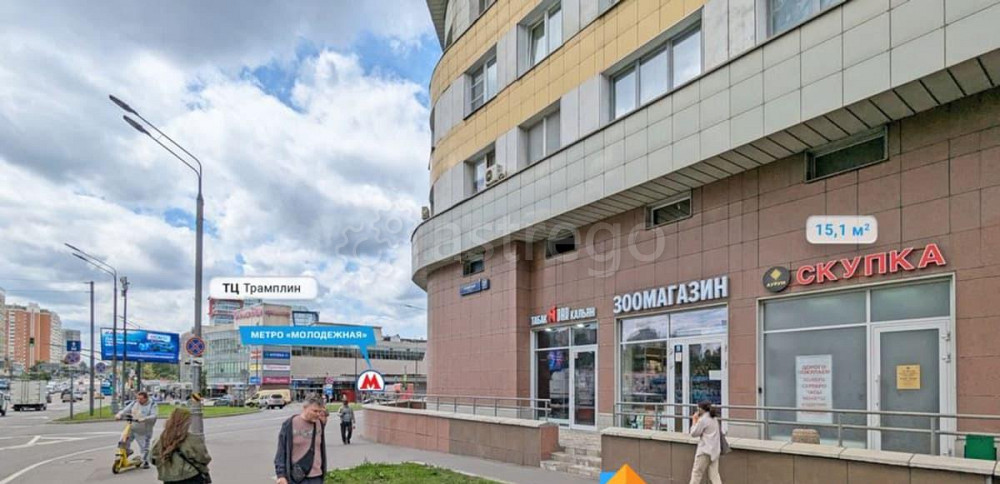 Торговое помещение, 15.1 м2 Москва - изображение 1