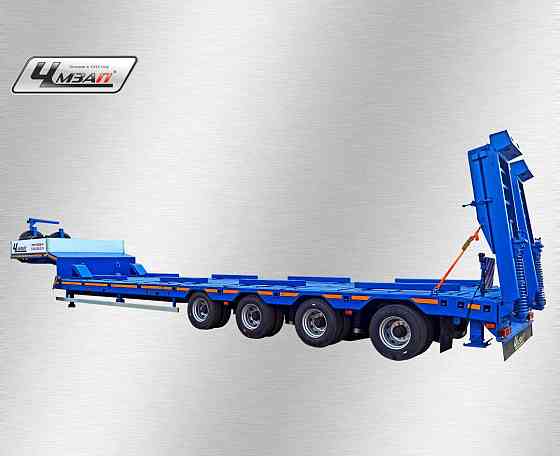 Полуприцеп-тяжеловоз ЧМЗАП-99903-100-07 трал, 52 т., мех. трапы, коники Краснодар