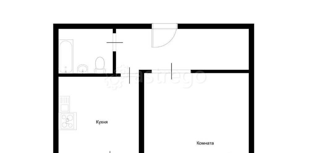 1-комн. квартира, 40 м2, 8/16 эт. Москва - изображение 3