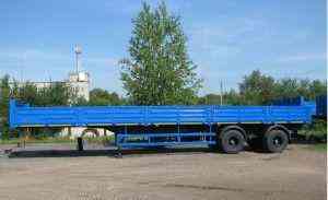 Полуприцеп бортовой СЗАП-93272/030 Самара