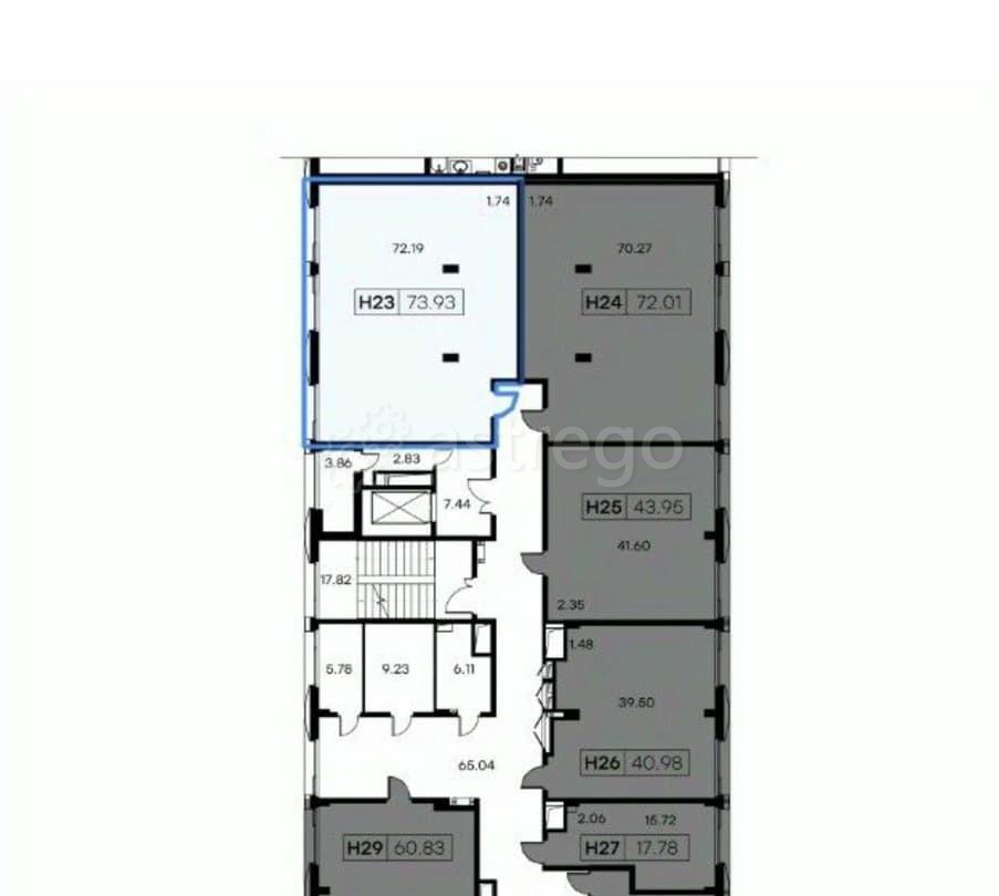 Офис, 73 м2 Санкт-Петербург - изображение 5