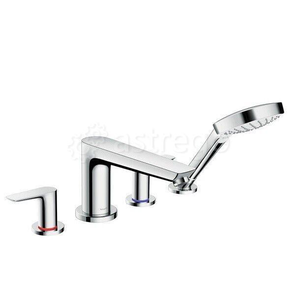 Смеситель для ванны и душа Hansgrohe, Talis E, тип установки - на борт ванны, отверстия для монтажа  Москва - изображение 1