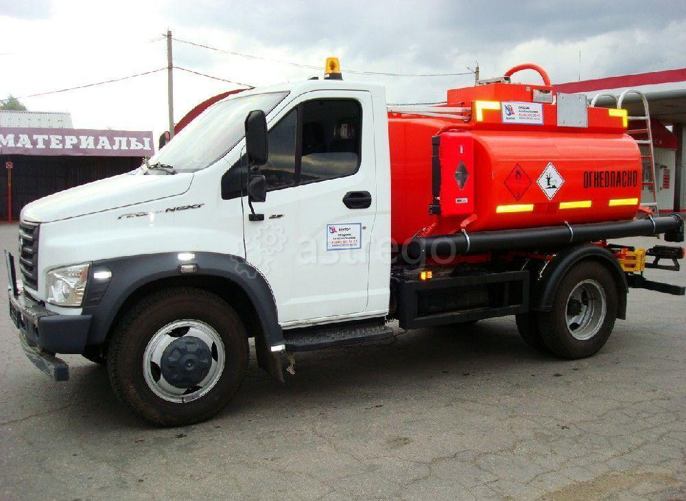 Топливозаправщик АТЗ-4,9 на шасси ГАЗ C41R13 ГАЗон Next Самара - изображение 1