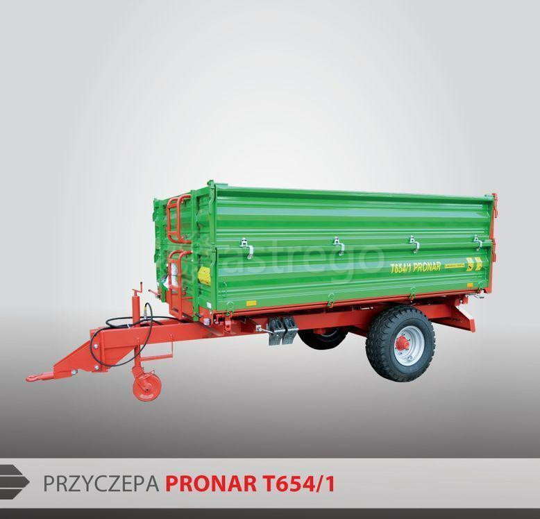 Прицеп сельскохозяйственный одноосный разгрузка на 3 стороны Т654/1 Санкт-Петербург - изображение 1