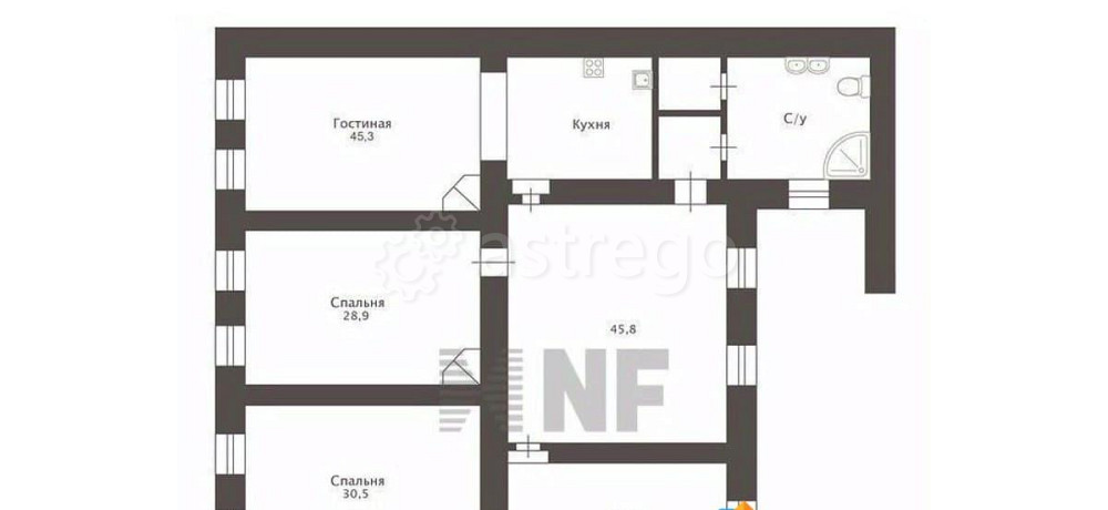 6-комн. квартира, 237.9 м2, 4/5 эт. Санкт-Петербург - изображение 6