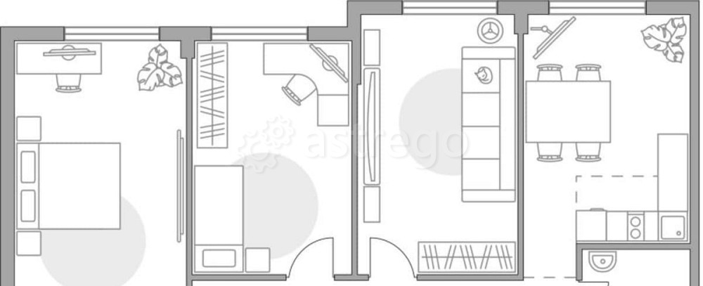 4-комн. квартира, 73.04 м2, 7/14 эт. Красногорск - изображение 1