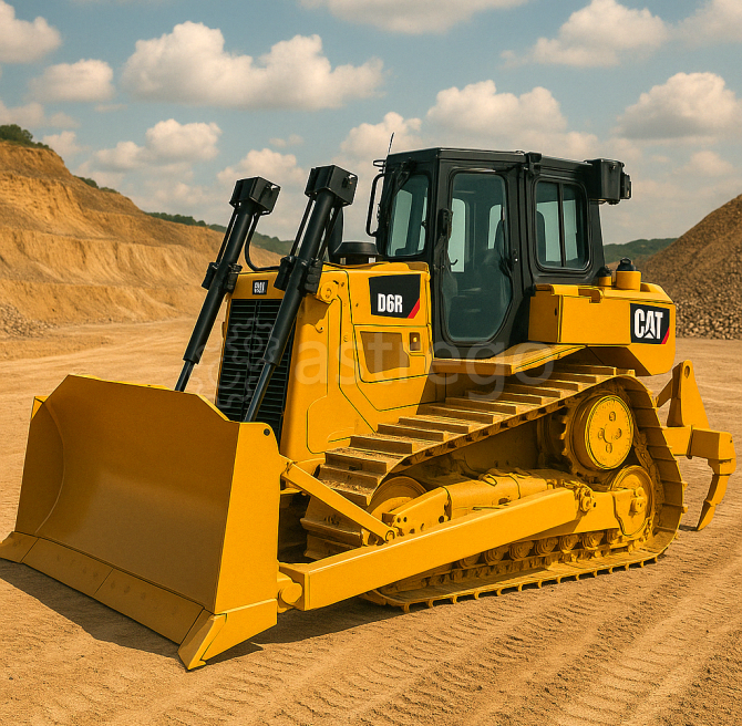 Бульдозер гусеничный Caterpillar CAT D6 21 т 206 л. с. Хабаровск - изображение 1