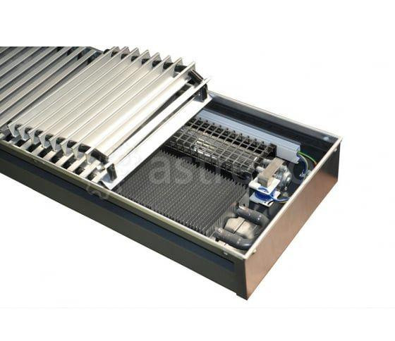 Конвектор КЗТО Бриз В 260х120x1800 1то Конц прав 10 Al 18 втулки черные БРВ26012018001ТОКП10АЛ18Ч Kz Москва - изображение 1