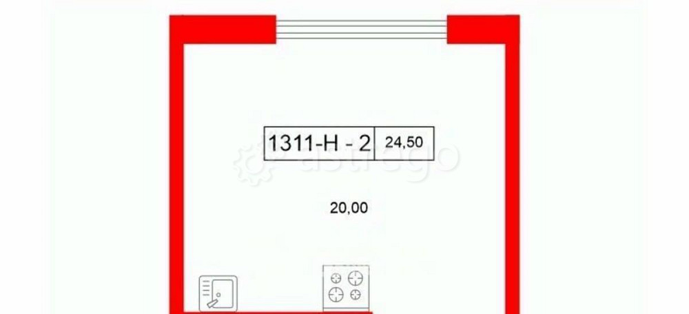 Свободного назначения, 24.5 м2 Санкт-Петербург - изображение 6