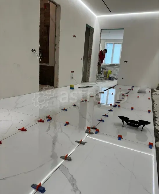 Ремонт ванных. санузлов под ключ. Керамогранит на пол.Ванные панелями Хабаровск - изображение 7