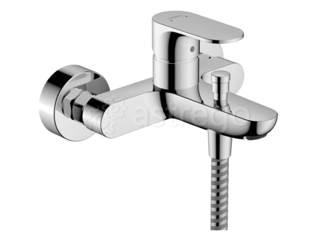 Смеситель для ванны и душа Hansgrohe, Rebris S, тип открывания воды - однорычажный 72440000 Москва - изображение 1