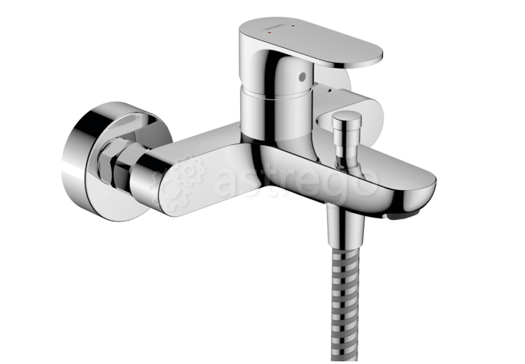 Смеситель для ванны и душа Hansgrohe, Rebris S, тип открывания воды - однорычажный 72440000 Москва - изображение 1