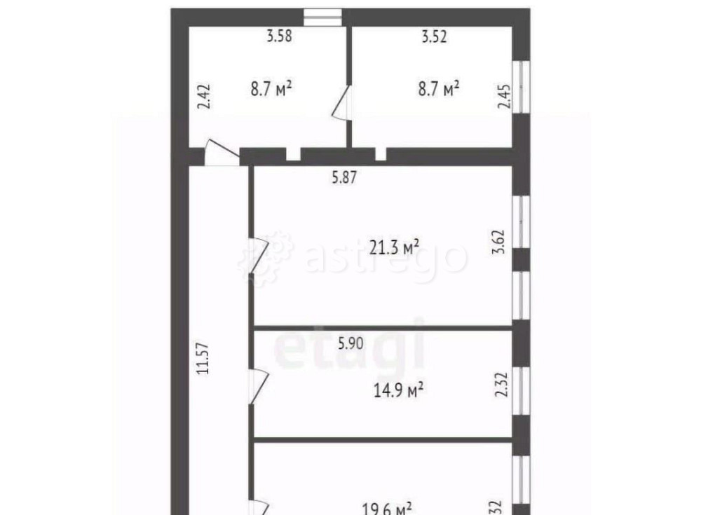 Комната, 21.3 м2, 2/4 эт. Санкт-Петербург - изображение 7