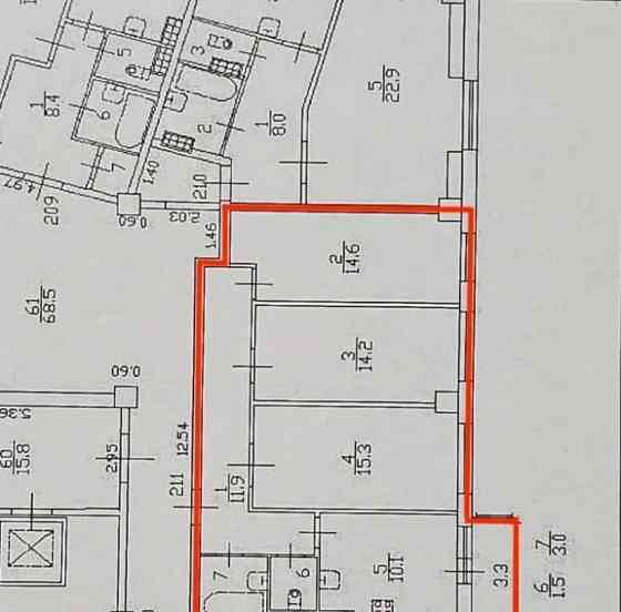 3-комн. квартира, 70.6 м2, 15/16 эт. Санкт-Петербург