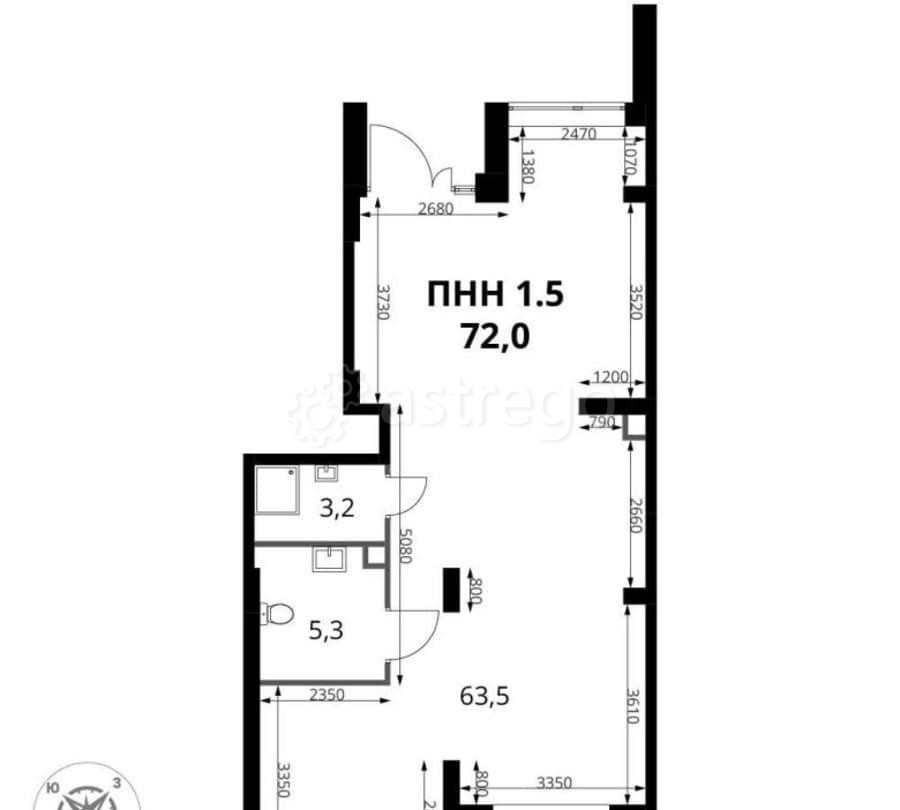 Свободного назначения, 72 м2 Химки - изображение 5