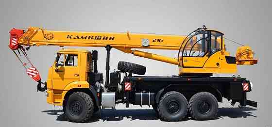Автокран 25 т Камышин КС-55713-5К-3 на шасси Камаз-43118 6х6 Самара
