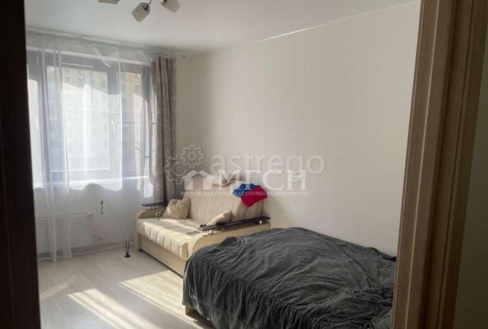 1-комн. квартира, 37 м2, 3/14 эт. Москва - изображение 3