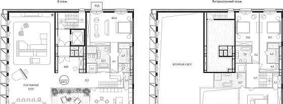 5-комн. квартира, 458.3 м2, 8/8 эт. Москва
