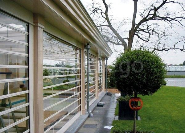 Рольставни механические из поликарбоната для дверей Казань - изображение 1