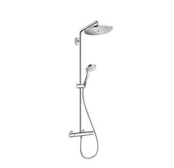 Душевая стойка Hansgrohe, Croma Select S, смеситель - есть, тип регулирования воды - термостатически Москва