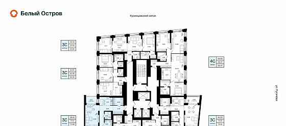 3-комн. квартира, 73.48 м2, 4/31 эт. Уфа