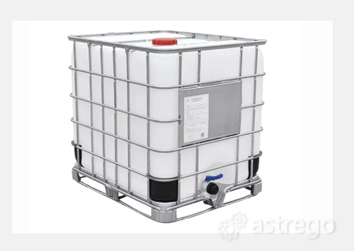 Еврокуб в Обрешетке 1000 л Поддон Б/У Омск - изображение 1