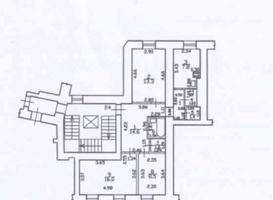 3-комн. квартира, 67.5 м2, 4/5 эт. Санкт-Петербург