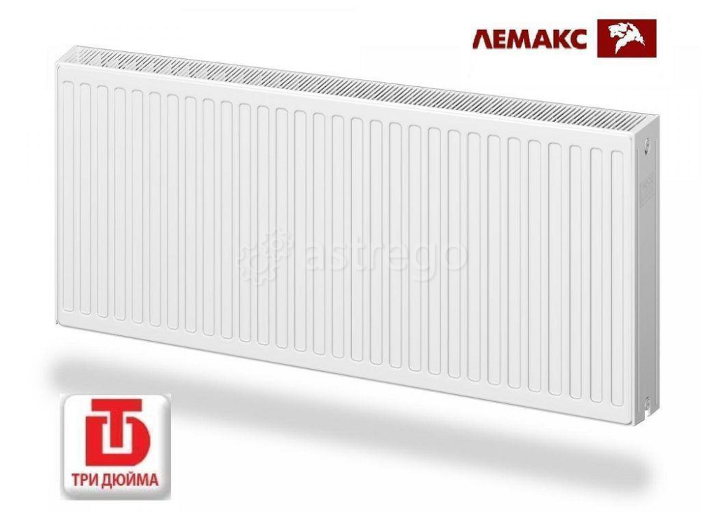 Радиатор отопления стальной Лемакс/LEMAX тип 22/500/1000 боковое подключение Ростов-на-Дону - изображение 1