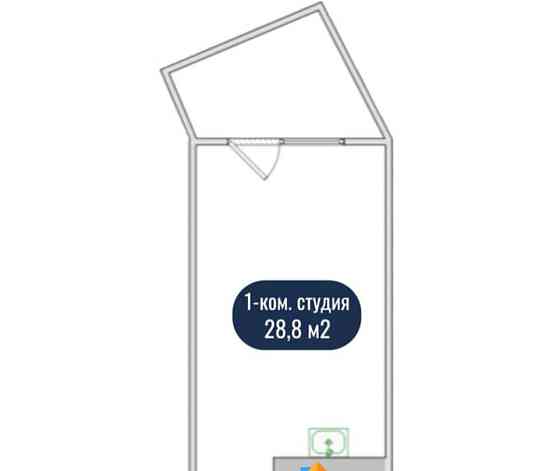 Студия, 28.8 м2, 20/24 эт. Красноярск