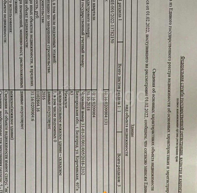 Торговое помещение, 600 м2 Белгород - изображение 1