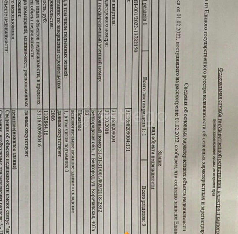 Торговое помещение, 600 м2 Белгород - изображение 1