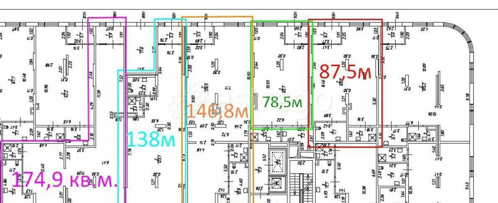 Свободного назначения, 87 м2 Санкт-Петербург - изображение 4