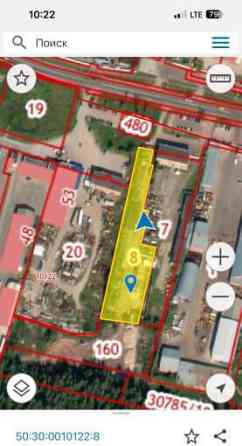 Земля промышленного назначения, 43 сотки Егорьевск