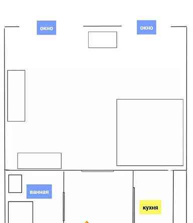 Комната, 25 м2, 6/6 эт. Санкт-Петербург