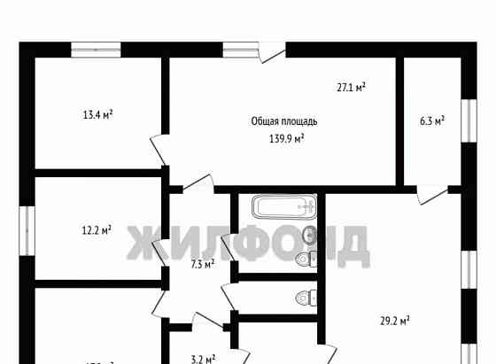 Коттедж, 140 м2, 7 соток, 1 эт. Камень-на-Оби