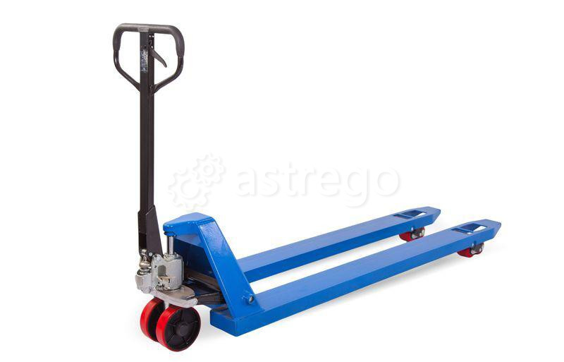 Тележка гидравлическая 2500 кг 2000 мм полиуретановые колеса TOR RHP Сургут - изображение 1